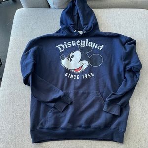 Disney Navy Blue Mickey Mouse Hoodie